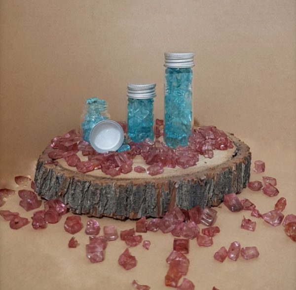 cylindrical McCarty glass